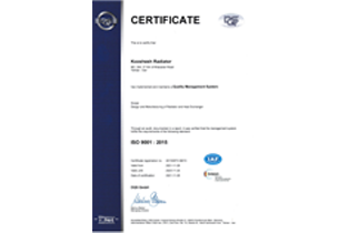 ISO 9001 : 2015