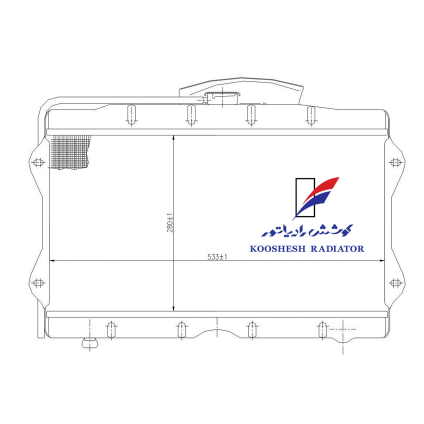 رادیاتور پیكان دولوكس