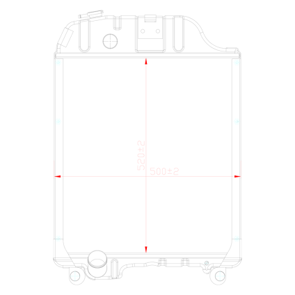  رادیاتور جاندیر 2040