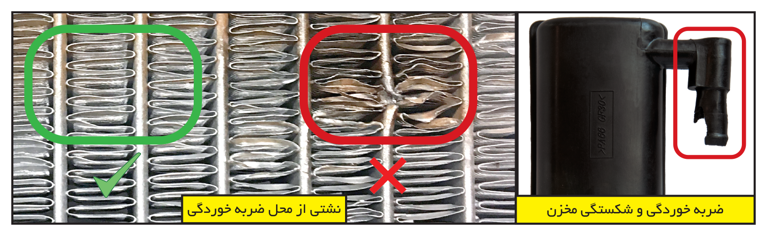کارت گارانتی رادیاتور بخاری