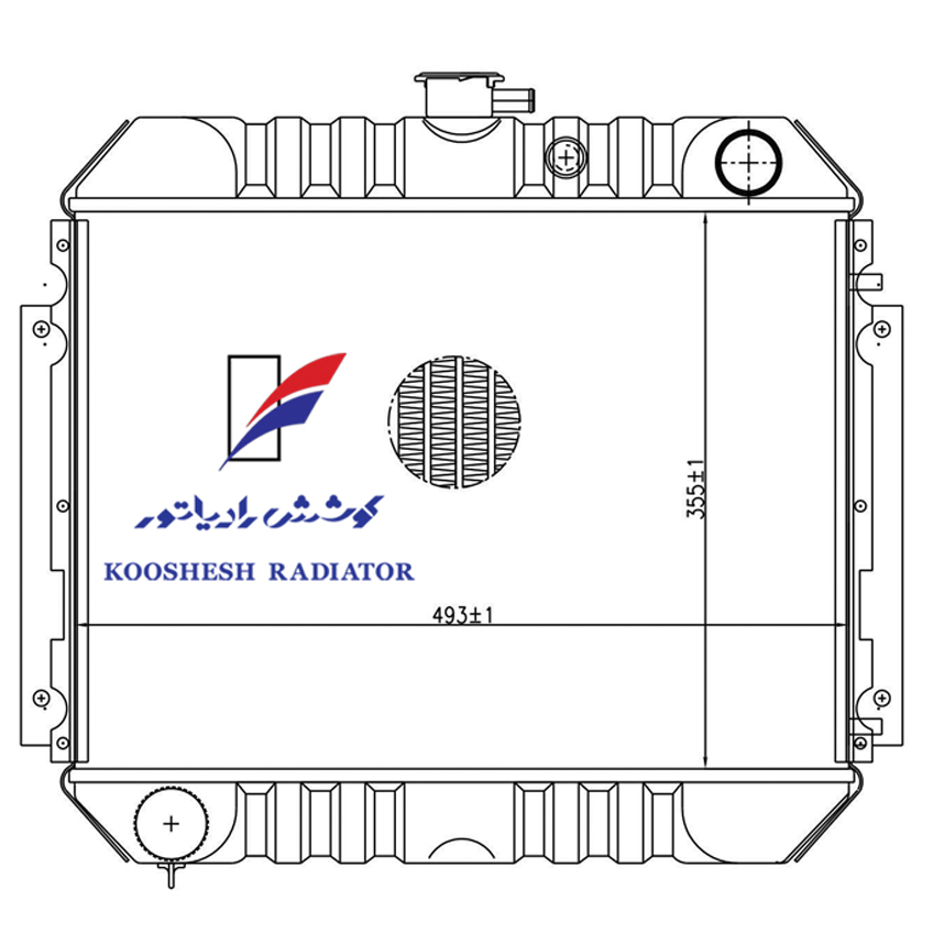 رادیاتور گازل 10-24