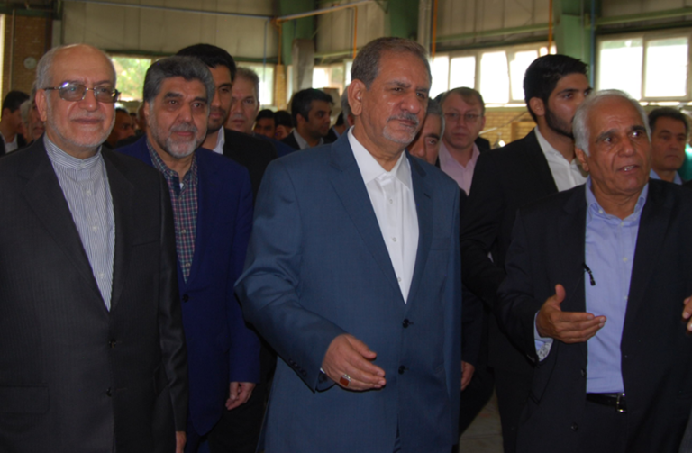 بازديد جناب آقاي دكتر جهانگيري معاون اول محترم رييس جمهور در مورخ  1395/4/1