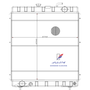 رادیاتور پژو J7-1300C1