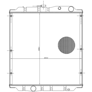 رادیاتور میتسوبیشی فوسو(فایتر)
